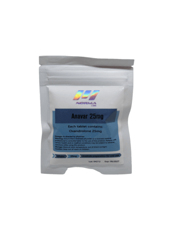 Anavar Oxandrolone 25mg Tablets by Norma Pharma