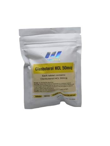 Clenbuterol by Norma Pharma, 50 tablets dosed at 50mcg each, ideal for weight loss and energy boost.