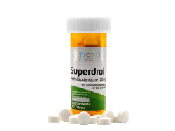 Zionova Superdrol 20mg Tablets - Muscle Building Supplement