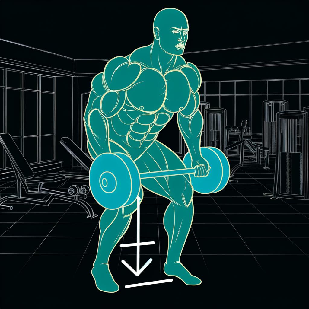 Bodybuilder showing muscle gain using DECA-DURABOLIN BULKING regimen