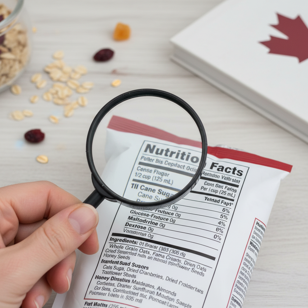 Decoding the Ingredient List and Identifying Hidden Sugars — canadian food labels