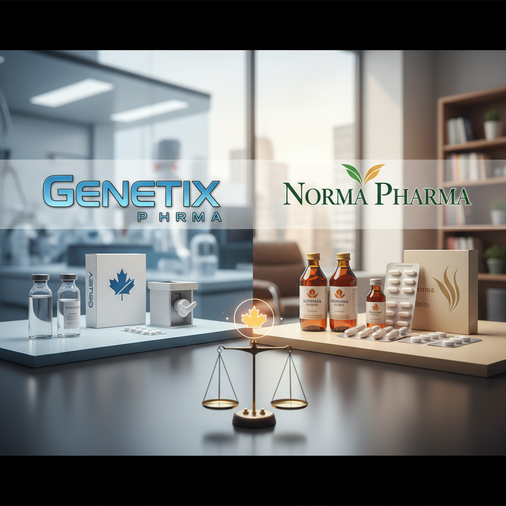 Genetix Pharma vs Norma Pharma: Canadian Brand Comparison — 