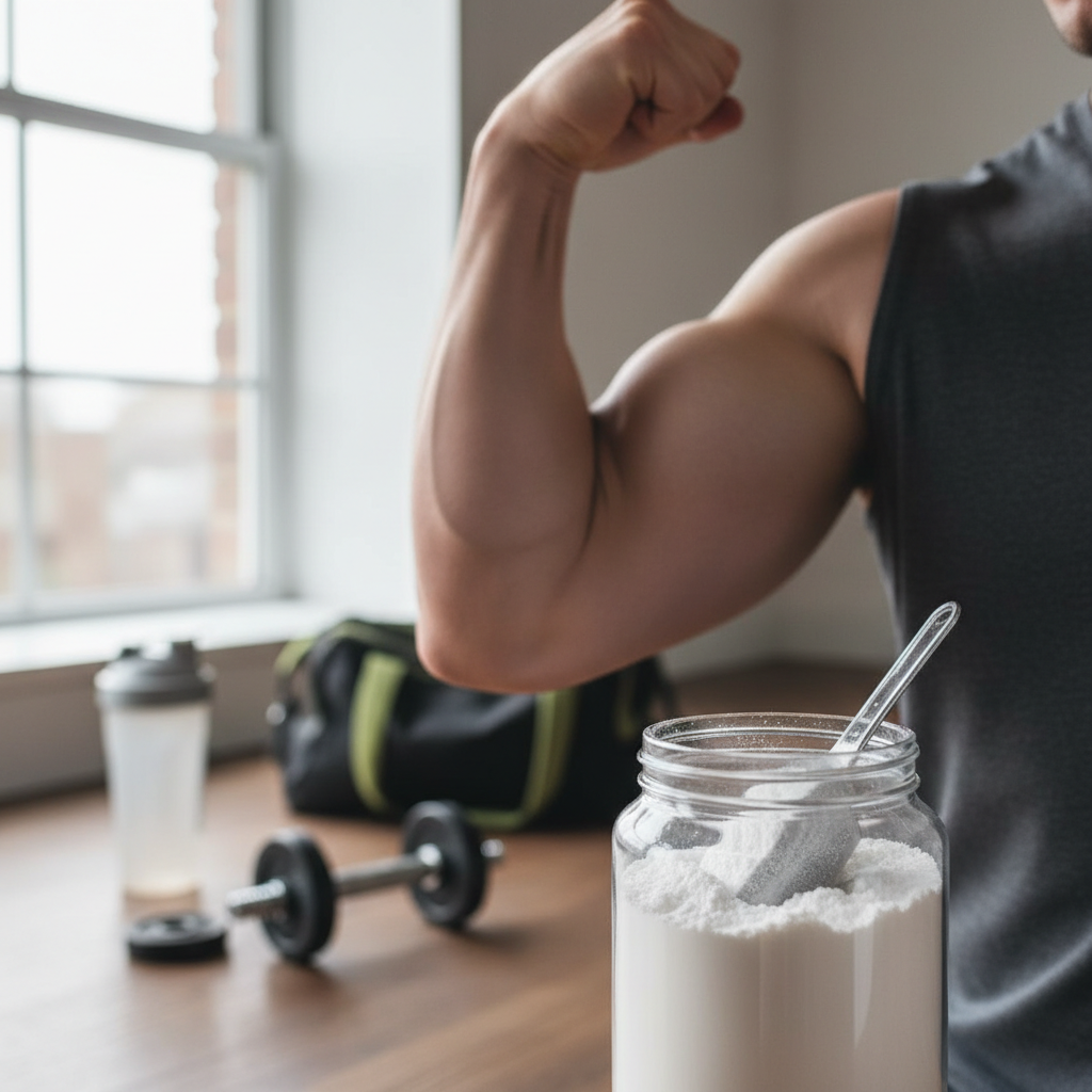 How Creatine Works as a Muscle Growth Supplement — muscle growth supplements