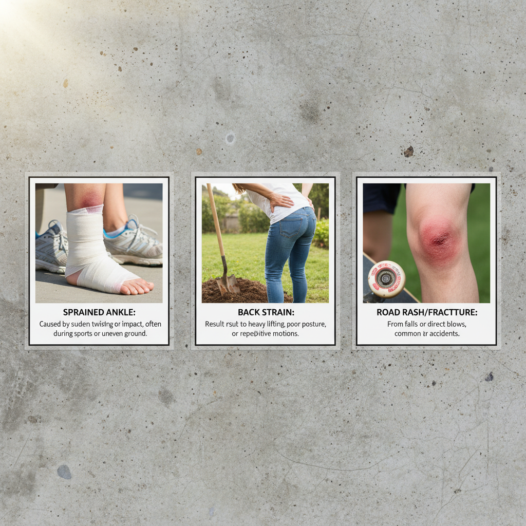 Common Injuries and What Causes Them — 