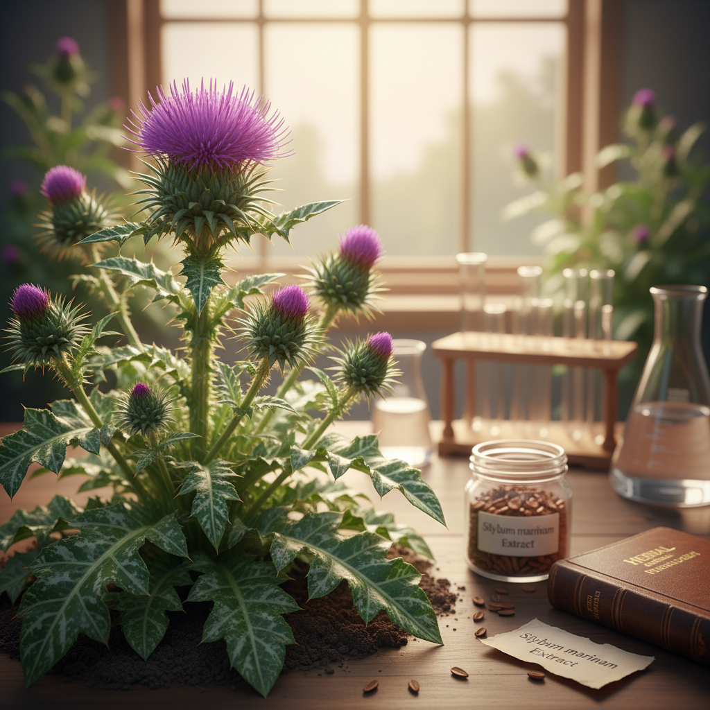 Milk Thistle: The Most Studied Liver Herb —