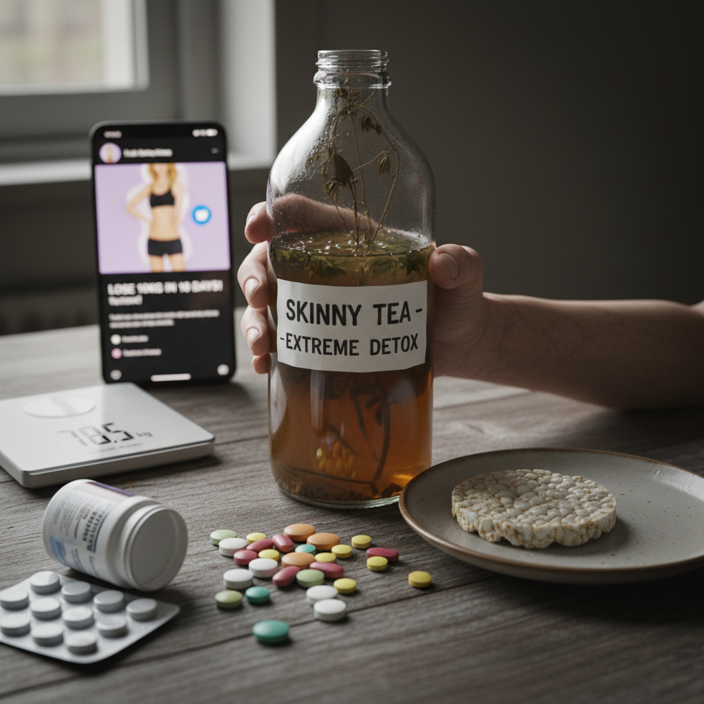 The Physical Risks Hidden Inside Viral Diet Trends — social media weight loss