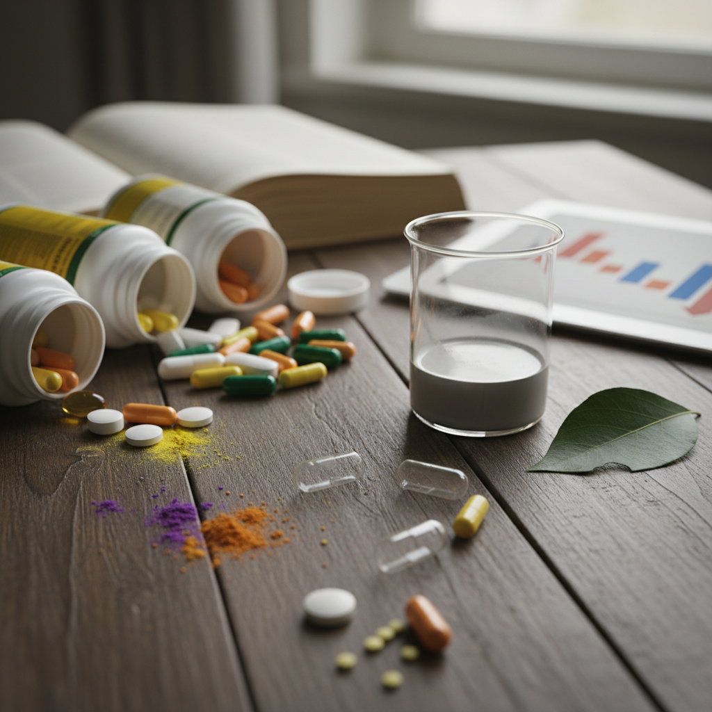 Vitamin and Mineral Gaps Common Among Users — vitamin supplement gaps