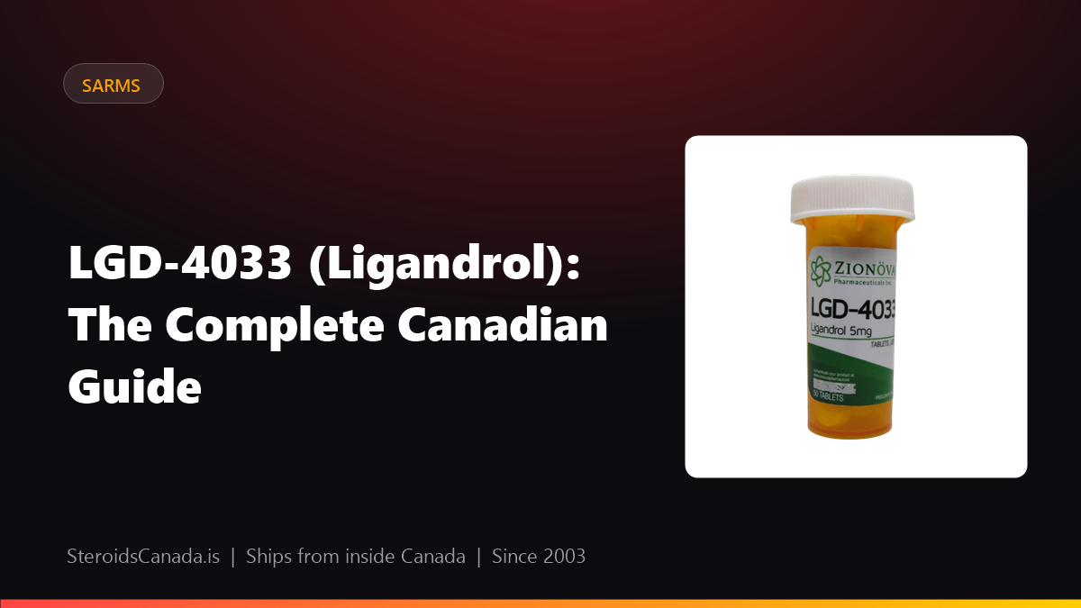 LGD-4033 (Ligandrol): The Complete Canadian Guide