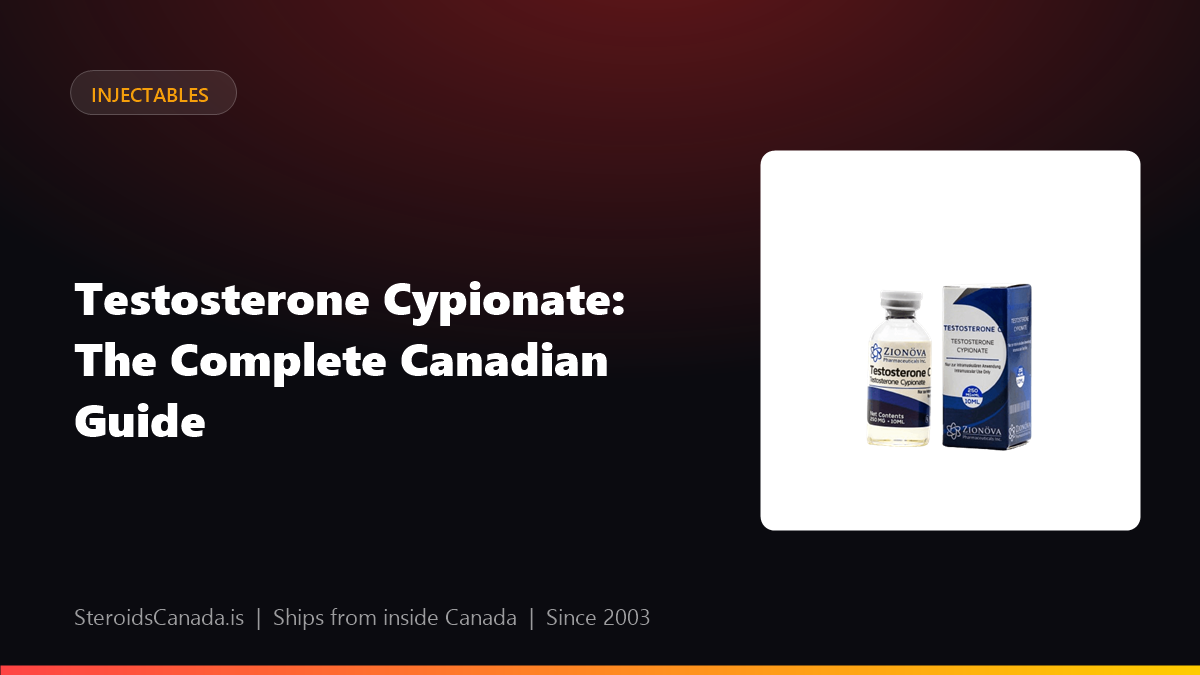 Testosterone Cypionate: The Complete Canadian Guide
