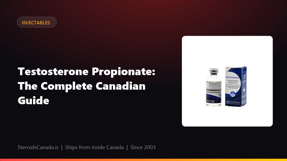Testosterone Propionate: The Complete Canadian Guide